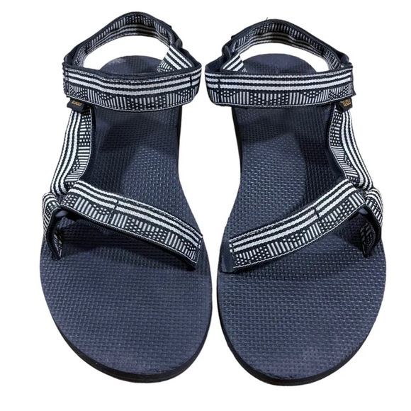 Teva sandals black and white universal sandal Size 10 - Picture 1 of 5